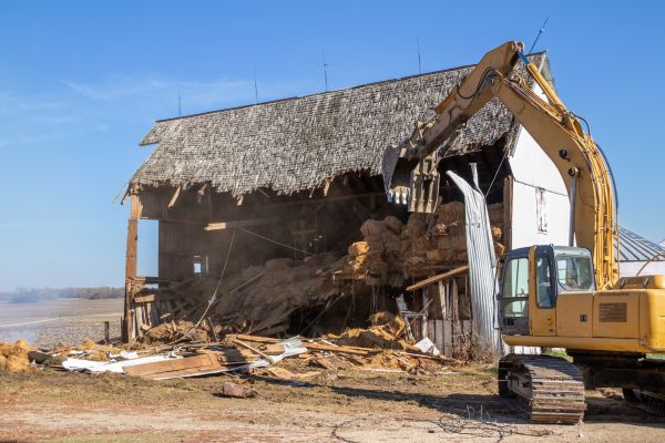 Barn Demolition in Syracuse