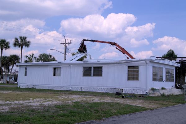 Mobile Home Demolition in Syracuse
