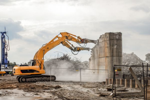 Silo Demolition in Syracuse