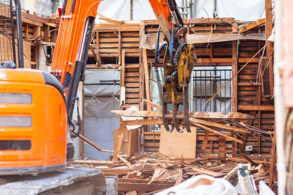 Cabin Demolition in Syracuse