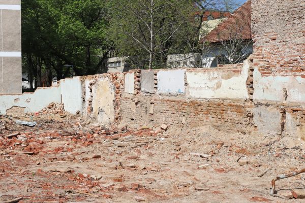 Brick Wall Demolition in Syracuse