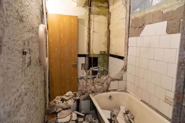 Shower Tile Demolition in Syracuse